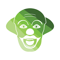 Image showing Party clown face icon