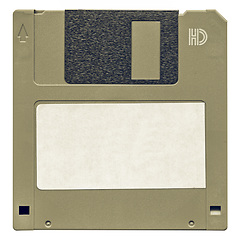 Image showing Vintage looking Floppy Disk