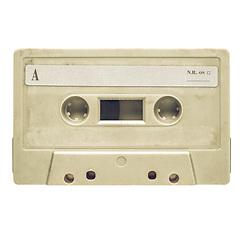 Image showing Vintage looking Tape cassette