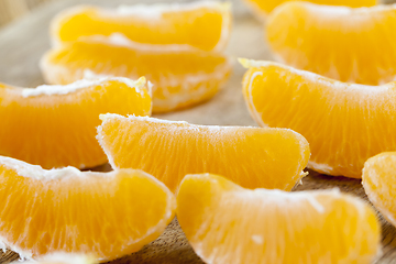 Image showing Peeled juicy mandarin