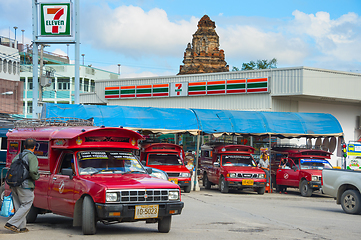 Image showing People Bus Station Thailand