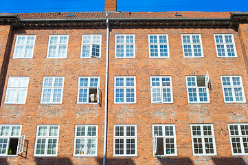 Image showing typical apartment building Copenhagen Denmark