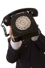 Image showing Telephone call for you!