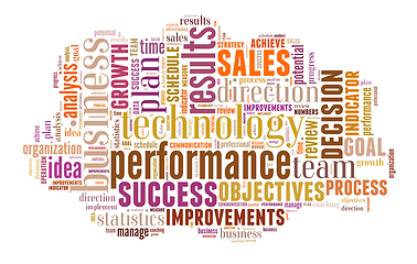 Image showing wordcloud illustration of business words