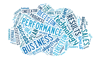 Image showing wordcloud illustration of business words