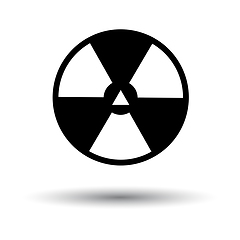 Image showing Radiation Icon