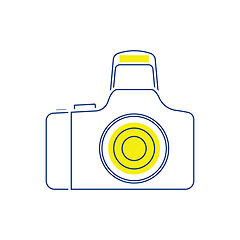 Image showing Icon of photo camera