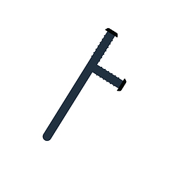 Image showing Police baton icon