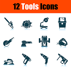 Image showing Tools Icon Set