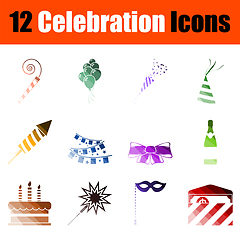 Image showing Celebration Icon Set