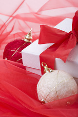 Image showing christmas present decoration