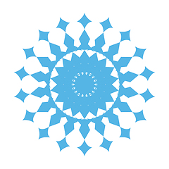 Image showing Snowflake ornate