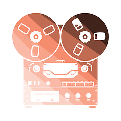 Image showing Reel tape recorder icon