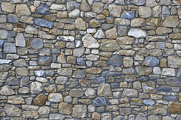 Image showing Old stone wall 