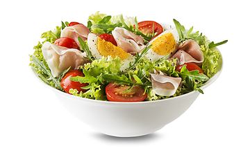 Image showing Salad prosciutto