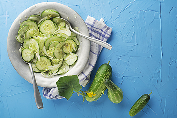 Image showing Cucumber salad