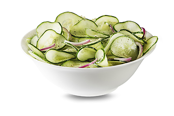 Image showing Cucumber salad