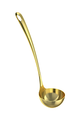 Image showing Gold ladle