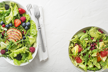 Image showing Salad lettuce fruit