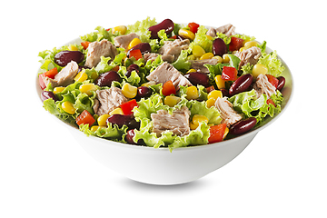 Image showing Tuna corn salad