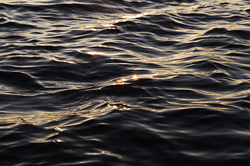 Image showing black surface of water