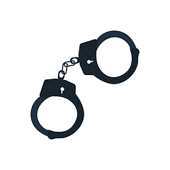 Image showing Police handcuff icon