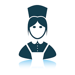 Image showing Hotel maid icon