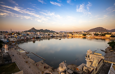 Image showing Pushkar is a town in the Ajmer district in the Indian state of R