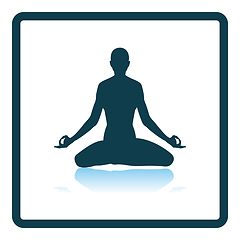 Image showing Lotus Pose Icon