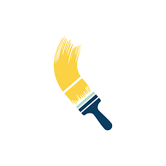 Image showing Paint brush icon