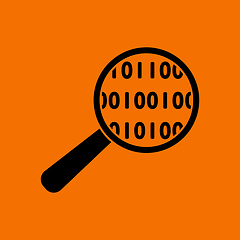 Image showing Data Analysing Icon