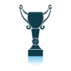 Image showing Baseball Cup Icon