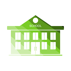 Image showing School Building Icon