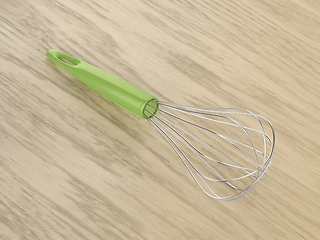 Image showing Metal balloon whisk