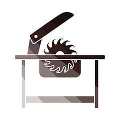 Image showing Circular saw icon