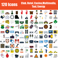 Image showing Set of 120 Icons