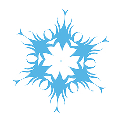 Image showing Snowflake ornate