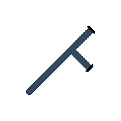 Image showing Police baton icon