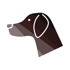 Image showing Dog Head Icon