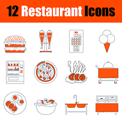 Image showing Restaurant Icon Set