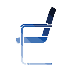 Image showing Guest office chair icon