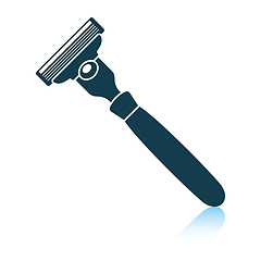 Image showing Safety razor icon