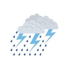 Image showing Thunderstorm icon