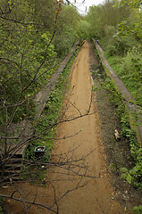 Image showing Old Railway Track