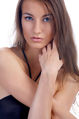 Image showing young beautiful model