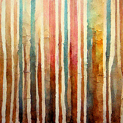 Image showing Artistic abstract artwork, textures lines stripe pattern design.