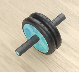 Image showing Abdominal toning wheel