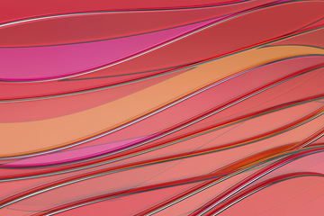 Image showing Abstract background with transparent layers