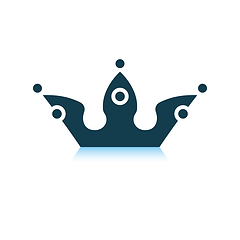 Image showing Party crown icon