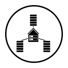 Image showing Datacenter Icon